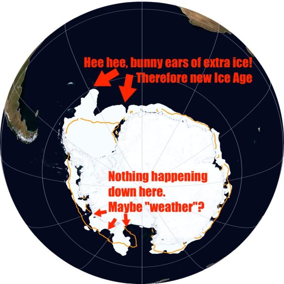 Antarctic Ice Extent 14-01-19